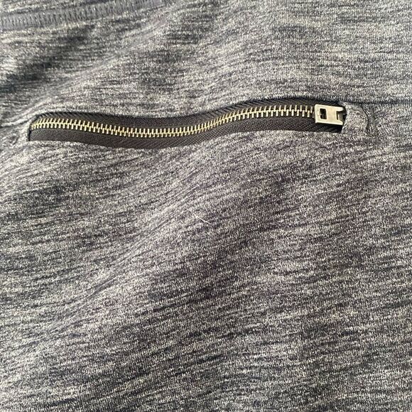Athleta Gray Jogger Zipper Accent Cuffs size Small Tall Athletic Casual Hiking - Picture 6 of 12